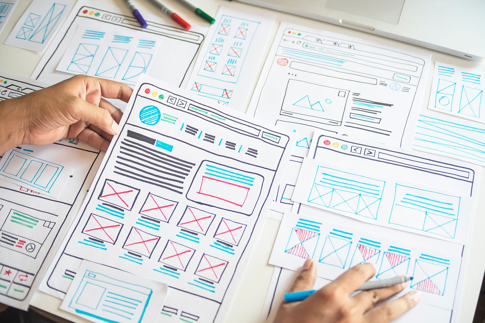 Datamango Wireframing Development Image